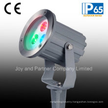 3W RGB LED Garden Light with Spike (JP83833)